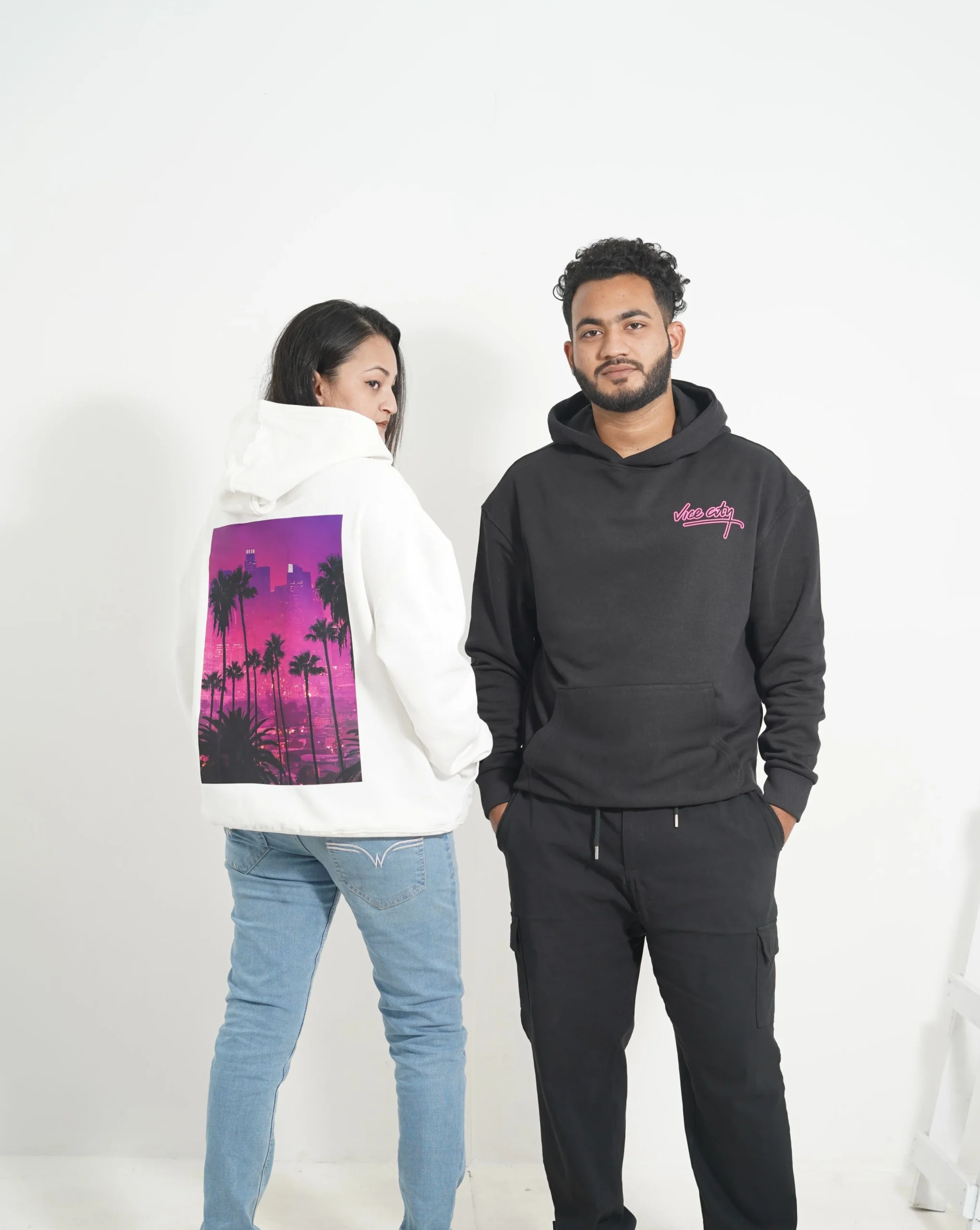 Vice City Printed Hoodie