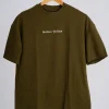 Solid Olive Oversize T-shirt