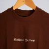 Solid Amber Oversize T-shirt