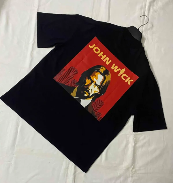 John Wick oversize black t-shirt