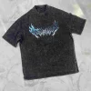 Plasma Acid Wash Oversize T-shirt