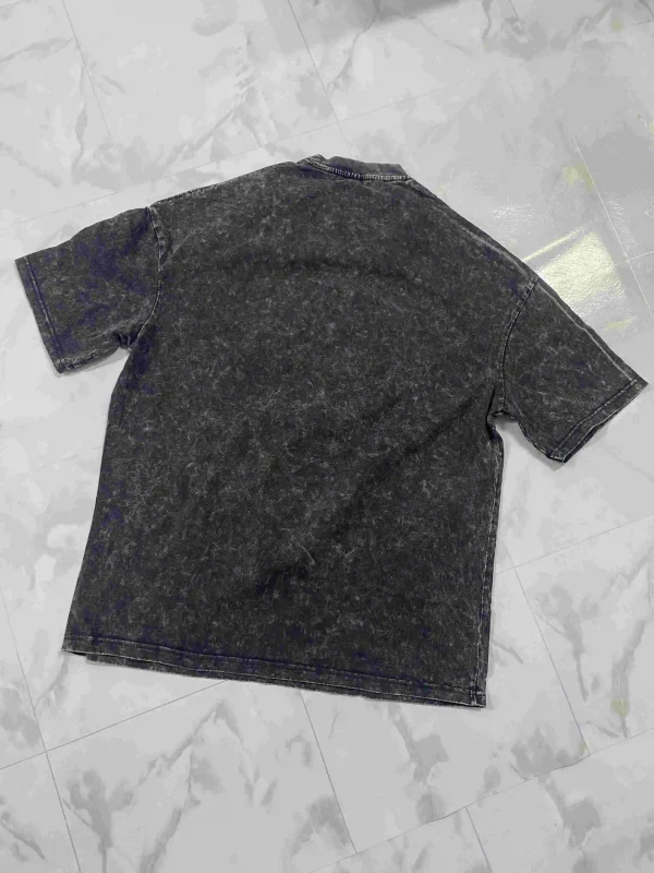 Plasma Acid Wash Oversize T-shirt