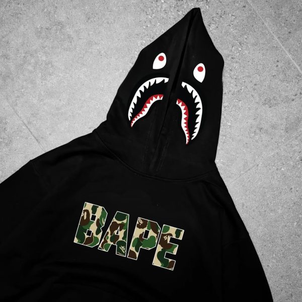 BAPE  Black Hoodie