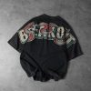 BREAKOUT Acid Wash Oversize T-shirt